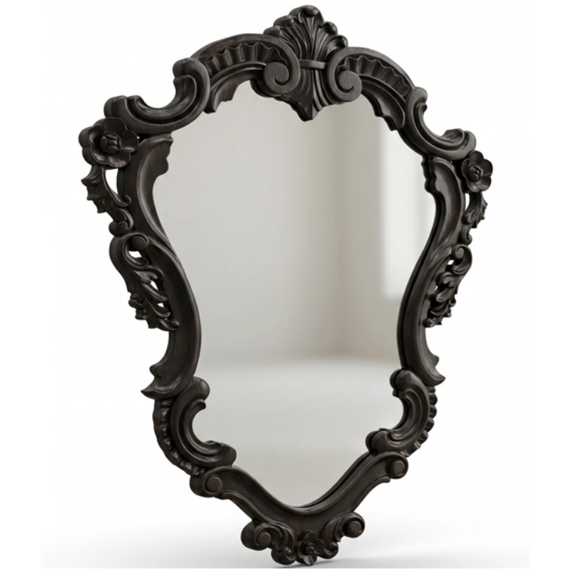 Royal Handcrafted Antique Wooden Frame Wall Mirror