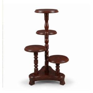 Royal Handcrafted Solid Wood Multi-Tier Plant & Decor Display Stand